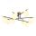 Люстра потолочная ALCOR Arte Lamp A2224PL-8BK