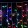 Гирлянда светодиодный Дождь 2х1,5 м, прозрачный провод, 230 В, диоды RGB, свечение с динамикой при приобретении контроллера 245-908 Neon-Night 245-309