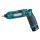 Отвертка аккумуляторная 7.2В, 2450об/м, 25Нм, HEX1/4'' (2х1Ач) Makita TD022DSE