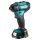 Дрель-шуруповерт аккумуляторная 12В, HEX1/4'', 30Нм, кейс (2х2Ач) Makita DF033DWAE