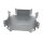 Х-разветвитель 100х600 мм ПЛЮС INOX304 КМ-профиль PL5743