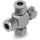 Муфта крестовая Ф4400, 16 мм, AISI 316L Метакам Ф4400-16МВ