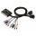 Переключатель KVM 2 порта, DVI-D, USB, 1920 x 1200 Aten CS682