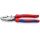 Плоскогубцы электромонтера Linemans Pliers резка - проволока средней твердости 46мм твердая проволока 3мм L=240мм двухкомпонентные рукоятки крепление  Knipex KN-0902240TBK