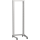 ITK LINEA F Стойка однорамная на роликах 20U 600х600мм серая
