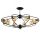 Люстра GLASGOW Arte Lamp A1963PL-8BK