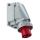 Вилка настенная 63А/400V/3P+E/IP67 PCE 534-6