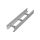 Лоток лестничный 100х300х1,5 L2000 мм INOX304 N КМ-профиль LO35249