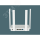 Роутер Mesh Wi-Fi 5 AC1200 4x1 Гб/с, EN7528DU 900 МГц, 2 ядра Viva Keenetic KN-1912