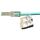 Разъем легкой оконцовки RJ-45 (8P8C) под витую пару Hyperline PLEZ-8P8C-U-C5-SH-100