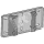 Пластина для двутавра PK3 HDG Meka 1449221