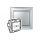 VALENA Выключатель ключ-карта 10A алюминий Daccord/Legrand 770234
