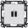 Valena LIFE.Зарядное устройство с двумя USB-разьемами тип C-тип С 240В/5В 3000мА.С лицевой панелью.Цвет Белый LEGRAND 753107 Valena LIFE.Зарядное устройство с двумя USB-разьемами тип C-тип С 240В/5В 3000мА.С лицевой панелью.Цвет Белый LEGRAND 753107