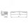 Рейка зубчатая прямозубая: 25x25, L=2000 мм, M=2,5 CR29200 TECHNIX TECHNIX CR29200TECHNIX