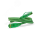 Патч-корд U/UTP. Cat.6a (100% Fluke Component Tested) 10G. LSZH. 15 м. зеленый Hyperline PC-LPM-UTP-RJ45-RJ45-C6a-15M-LSZH-GN