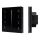 Панель Sens SMART-P17-DIM Black (230V, 4 зоны, 2.4G) (ARL, IP20 Пластик, 5 лет) Arlight 028129