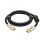 Кабель HDMI 2.0, Ultra HD 19М на 19М, 10 м., черный нейлон Greenconnect GCR-51283