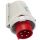 Вилка настенная 32А/400V/3P+N+E/IP67 PCE 5252-6k