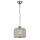 Светильник подвесной (подвес) Liane 2041-201 потолочный 1 х Е27 40 Вт хром хрусталь классика Rivoli Б0050309