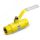 Кран шаровой газовый муфтовый DN 32 PN 40 полнопроходной ALSO КШ.М.П.GAS.032.40-01