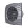 Вентилятор осевой вытяжной с обратным клапаном D100 декоративный DiCiTi SILENT 4C Dark Gray metal