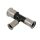 Тройник пресс 40х40х32 переходной, ПВДФ Henco 11PK-404032