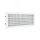 Решетка двухрядная алюминиевая 2WA 600x300 VentART 4687203903398