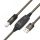 Кабель USB 2.0 AM на BM, 15 м., активный, с усилителем сигнала, кабель для доп.питания Greenconnect GCR-53778