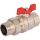 Кран шаровой со сгоном 1 1/4' ВН ручка бабочка (EPDM) STOUT SVB-1007-000032
