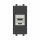 Компьютерная розетка RJ-45 без шторки модульная, кат.6А экранированная, "Avanti", "Черный матовый", 1 модуль Компьютерная розетка RJ-45 без шторки модульная, кат.6А экранированная, "Avanti", "Черный матовый", 1 модуль