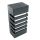 Светильник ДБУ Е27 без лампы IP54 черный FERON DH0602