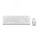 Комплект клавиатура + мышь беспроводная Fstyler FG1010, USB, multimedia, белый/серый A4Tech FG1010 WHITE