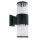 Светильник НБУ-2х60w вверх/вниз Е27 IP54 черный FERON DH0902 11653