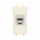 Компьютерная розетка RJ-45 без шторки модульная, кат.6А экранированная, "Avanti", "Ванильная дымка", 1 модуль Компьютерная розетка RJ-45 без шторки модульная, кат.6А экранированная, "Avanti", "Ванильная дымка", 1 модуль