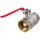 Кран шаровой 1 1/2 ВН/ВН, ручка рычаг Rommer RBV-0001-0110340