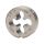 Плашка 3/8'' -24-UNF DINEN22568 HSS 2A 60 градусов 30x11мм (CzTool) Bucovice 246380BT
