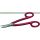 Ножницы по металлу ''Ювелирные'' 180 мм, ручки - кольцо NWS 0755-12-180