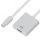Адаптер-переходник Mini DisplayPort 20M на HDMI 19F, белый Greenconnect GCR-MDP2HD2