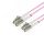 Шнур оптический dpc LC/UPC-LC/UPC 50/125 OM4 2.0мм 15м LSZH NTSS NTSS-DPC-504-LC/U-LC/U-2.0-15