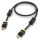 Кабель DisplayPort 1.4 20M на 20M, 2 м., черный, ферритовые кольца Greenconnect GCR-51916