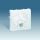 Розетка телефонная RJ11, S73L, графит Simon 73480-62