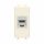 Компьютерная розетка RJ-45 без шторки модульная, кат.6 экранированная, "Avanti", "Ванильная дымка", 1 модуль Компьютерная розетка RJ-45 без шторки модульная, кат.6 экранированная, "Avanti", "Ванильная дымка", 1 модуль