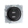 Розетка USB двойная, с подсветкой, цвет черный OneKeyElectro 2260092