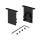 Заглушка SL-COMFORT-2542-F BLACK глухая (ARL, Металл) Arlight 031782
