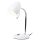 Светильник настольный N-116-Е27-40W-W белый (16/96) ЭРА Б0047200