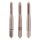 Метчик М 5,0х0,8 (Комплект 3шт) DIN352 HSSE 6h 50мм a=4,9 H-Tools 230050EHT