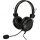 Гарнитура накладная HU-35, кабель 2м, USB, черный A4Tech HU-35