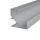 Профиль угловой алюминиевый 3333-2 2 м REXANT 146-233