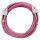 Шнур оптический duplex 10м SC-SC 50/125 мм OM4 LSZH Cabeus FOP-50-OM4-SC-SC-10m