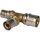 Тройник переходной 26х20х20 для металлопластиковых труб прессовой STOUT SFP-0005-262020